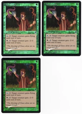 Ana Disciple x3 3x 2001 Apocalypse FOIL Green Common Creature MTG SP - NM AZ1 - Image 1 of 2