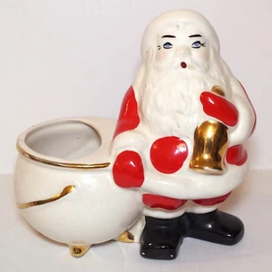 Hervidor de cerámica vintage Bell Street Santa sin marca - Imagen 1 de 7