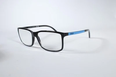 Ralph Lauren Eyeglasses PH 2126 Mens Black 5001 Full Rim Plastic Glasses Frames - Image 1 of 3