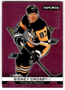 Sidney Crosby 2024-25 UD Synergy NHL Impressions Pink /599 #IM-22 Pittsburgh - Bild 1 von 2