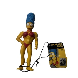 The Simpsons Figurines Plastic Era 2006 Muscle Strong Arm Marge Brand New - Picture 1 of 6