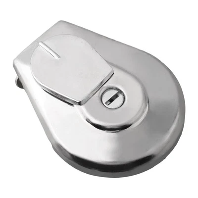 Stainless Steel Fuel Tank Cap for Honda VF750C VF750 VF 750 700 w/ 2 Keys - Image 1 of 4