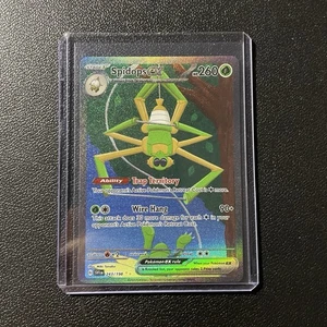 SV01: Scarlet & Violet Base Set Spidops ex 243/198 Special Illustration Rare - Picture 1 of 2