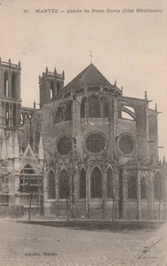 CPA MANTES APSIDE DE NOTRE DAME SÜDKÜSTE - Bild 1 von 1