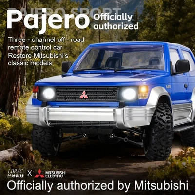 LD1297S Pajero 1/14 4WD Full Scale Climbing RC Car 380 Motor Kinderspielzeug - Bild 1 von 4