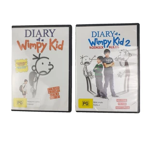 Diary Of A Wimpy Kid & Diary Of A Wimpy Kid 2 DVDs, PAL Region 4, Comedy, Drama - Picture 1 of 12