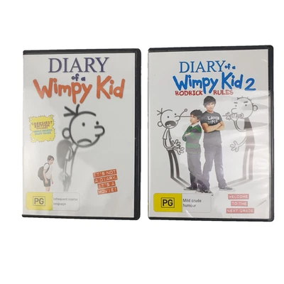 Diary Of A Wimpy Kid & Diary Of A Wimpy Kid 2 DVDs, PAL Region 4, Comedy, Drama - Image 1 of 4