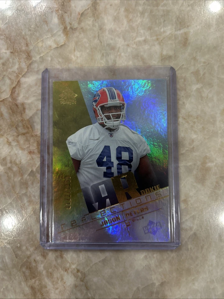 2004 Upper Deck Reflections #223 Jason Peters /1150 Buffalo Bills - Image 1 of 4
