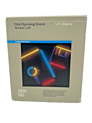 IBM Disk Operating System Ver 3.20 5.25" Disquete DOS 1986 Foto 1 de 4