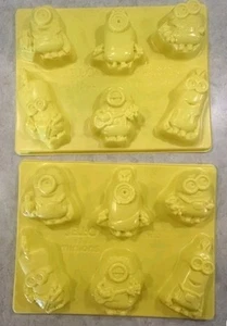 Jell-O Despicable Me Minions Jigglers 2 bandejas molde inyecciones de gelatina - Imagen 1 de 8