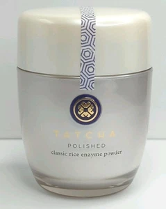 Tatcha Polished Classic Rice Enzyme Powder 2.1 oz / 60g  - *NEW* Sealed Jar - Picture 1 of 5