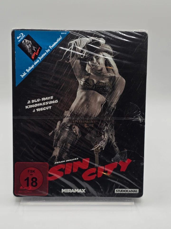 Sin City (Blu-ray, 2015, Steelbook) Brand New **Region B** - Image 1 of 4