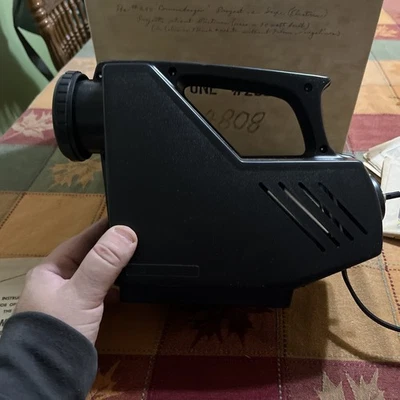 Vintage Brumberger Project-A-Scope Handheld Electric Picture Projector Model 290 - Image 1 of 4