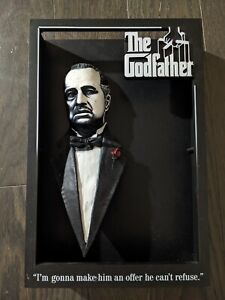 The Godfather 3-D POSTER MCFARLANE POP CULTURE MASTERWORKS 2008 RARE Used nobox