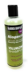 Alopecia Anti-Thinning Hair Growth Volumizing Shampoo (8oz bottle)-Barber Shop - Picture 1 of 1
