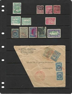 ''LA NAVIERA COLOMBIANA''.- MEDELLIN nach BARRANQUILLA 1923 und FLUSS MAGDALENA - Bild 1 von 2