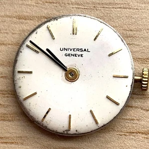 Universal geneve Cal. 255.111 FUNCIONANDO quartz vintage 20,5 mm swiss - Imagen 1 de 2