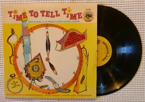 TIME TO TELL TIME Orig '67 WONDERLAND Childrens Mono Vinyl LP w/Booklet VG+ - Picture 1 of 2