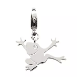 ENERGETIX Bingen * Charm Frosch mit Swarovski * Magnetschmuck * Bettelarmband - Bild 1 von 1