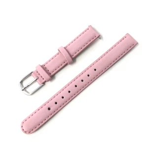 Timex Watch Strap Pink Leather Girl's Replacement Band for T79081 12mm Rose - Picture 1 of 3
