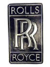 Panneau Rolls-Royce bleu argent art mural poli panneau RR plaque coulée