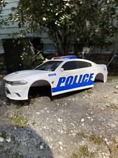 Dodge Charger  Hellcat Cop Hard Plastic RC Drift Body Project 1/16 Free Shipping