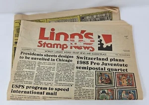 Linn's Stamp News November 4, 1985 Newspaper Price Guide Philatelic News - Picture 1 of 13