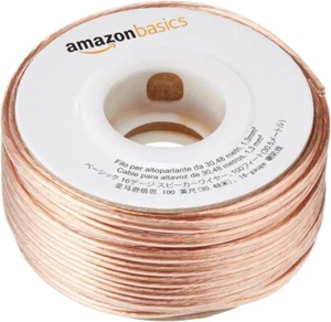 Cable de altavoz calibre 16 de Amazon Basics, 100 pies, bronce - Imagen 1 de 6