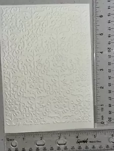 5 frentes de tarjetas en relieve sentimentales de flores - Imagen 1 de 21