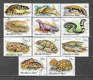Guinea reptiles complete set - Picture 1 of 1