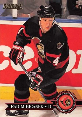 Radim Bicanek 1995 Donruss #15 Ottawa Senators - Image 1 of 2
