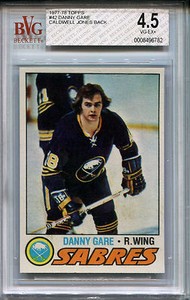 1977-78 Topps DANNY GARE Rare Error CALDWELL JONES Basketball Wrong Back BVG 4.5