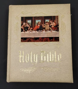1965 Holy Bible Standard Reference Bible Blue Ribbon Edition Hertel Red Letter - Picture 1 of 24