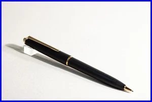 1974 Montblanc N° 250 Clásico Portaminas Mate Negro & Oro - 0.9mm - Imagen 1 de 7