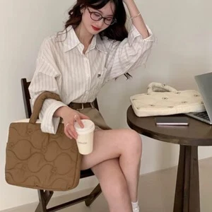 Cute Tablet Pouch INS Computer Case New Laptop Sleeve - Afbeelding 1 van 11