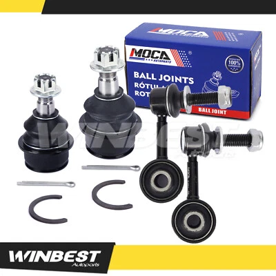 Barra estabilizadora delantera Fit 08-19 Toyota Sequoia 07-19 Tundra con kit de rótula  Foto 1 de 4