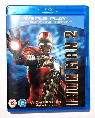 Iron Man 2 BLU RAY Marvel Film - Image 1 of 3