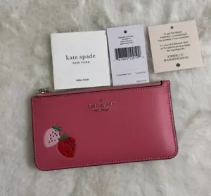Kate Spade Picknick im Park großes schmales Kartenetui Neu mit Etikett - Bild 1 von 9