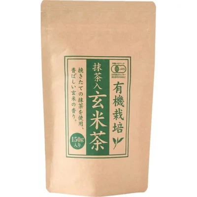 Higiri Organic Matcha Genmaicha Japanese Brown Rice Green Tea 葉桐 JAS有機栽培玄米茶 150g - Image 1 of 2