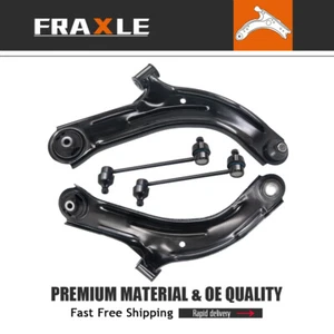 Brazos de control inferiores delanteros + juego de eslabones de barra estabilizadora para 09-14 Nissan Cube 07-11 12 Versa - Imagen 1 de 11