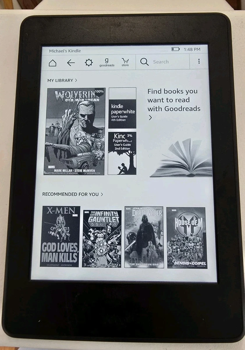 Amazon Kindle Paperwhite (7th Generation) Wi-Fi eBook Readers for