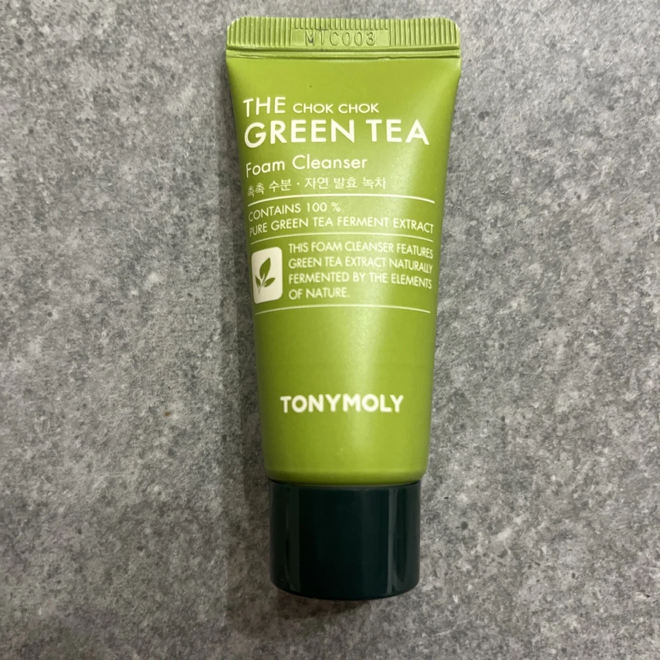 Tony Moly The Chok Chok зеленый чай пена очищающее средство (20 мл/0,67 жидкой унции) новый и запечатанный - Изображение 1 из 2