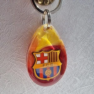 Handmade Barcelona Double-sided Keyring. Great Gift π - Picture 1 of 2