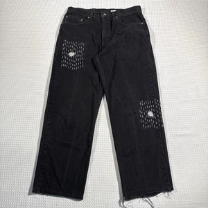 Levi’s X Custom 550 Denim Jeans Black 33x28 - Picture 1 of 10