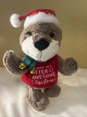 Gemmy Singing/Dancing Christmas Otter Tested Works - Image 1 of 4