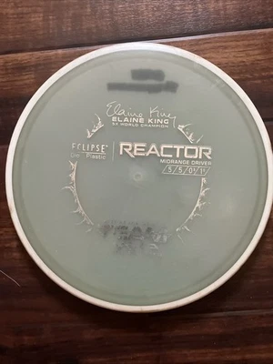 MVP Eclipse Glow Reactor Elaine King 177g – Team MVP Signature Midrange Disc Gol - Image 1 of 4