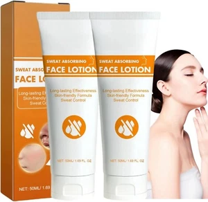 2Pcs Face Antiperspirant,Intensive Facial Antiperspirant Face Wash,Anti Sweat Oi - Picture 1 of 9