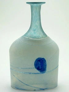 Kosta Boda Unica Art Glass Bottle/Vase Bertil Vallien Artists Collection 48015 - Picture 1 of 8