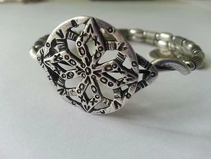 Alex And Ani Baraka Bracelet Vintage Sixty Six Russian Silver Charm NWOT BOX HTF - Bild 1 von 1