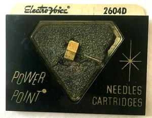 Aguja estéreo Electro-Voice Diamond 2604D EV Power Point de colección nueva caja abierta EE. UU. - Imagen 1 de 3